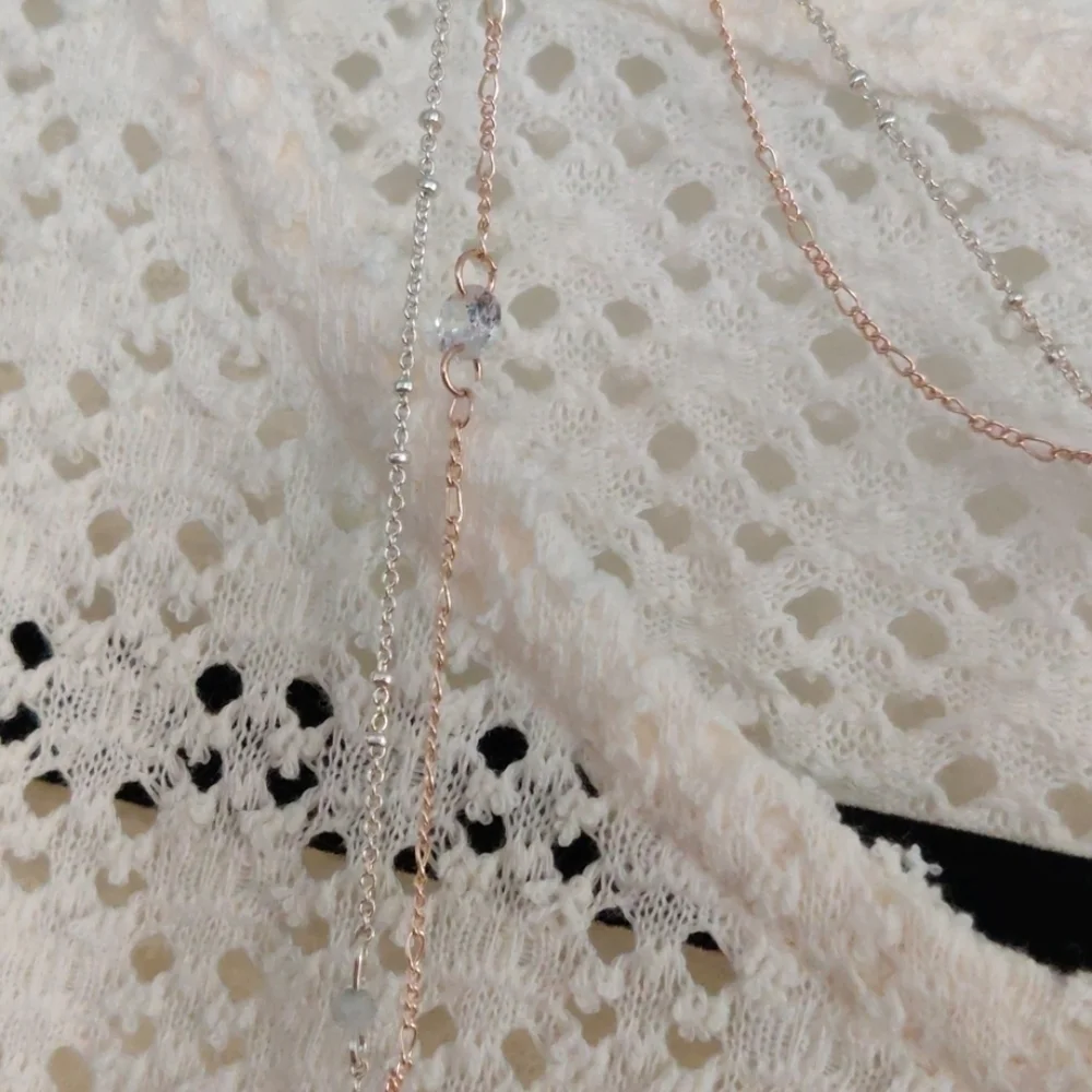 Bundle Madewell top & LC Long chain Necklace sale - Picture 3 of 4